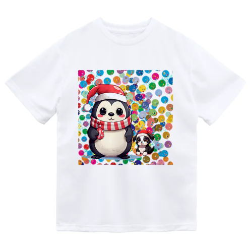 ペンギン犬 ドライTシャツ
