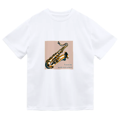 Favorite  wind instrument ～Tenor Sax～ ドライTシャツ