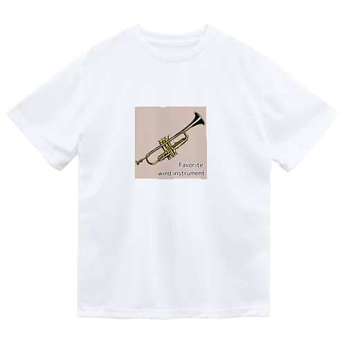 Favorite wind instrument ～Trumpet～ ドライTシャツ