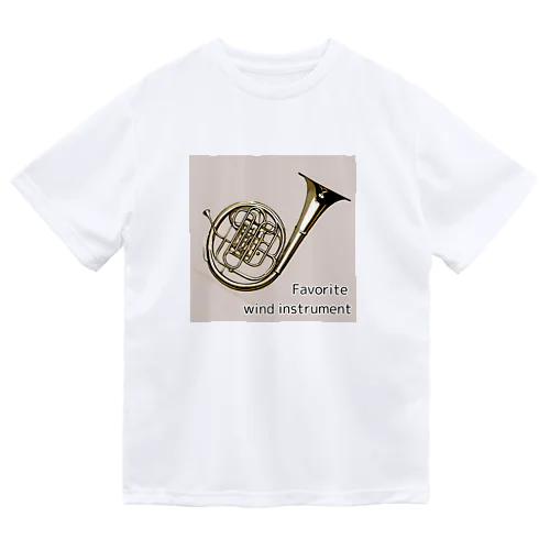 Favorite wind instrument ～Horn～ ドライTシャツ