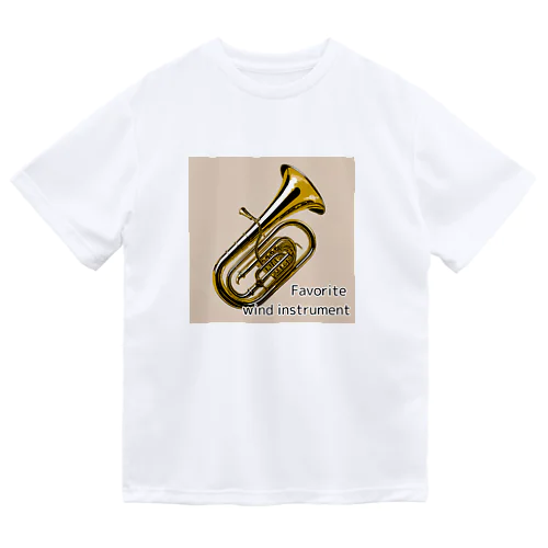 Favorite wind instrument ～Tuba～ ドライTシャツ