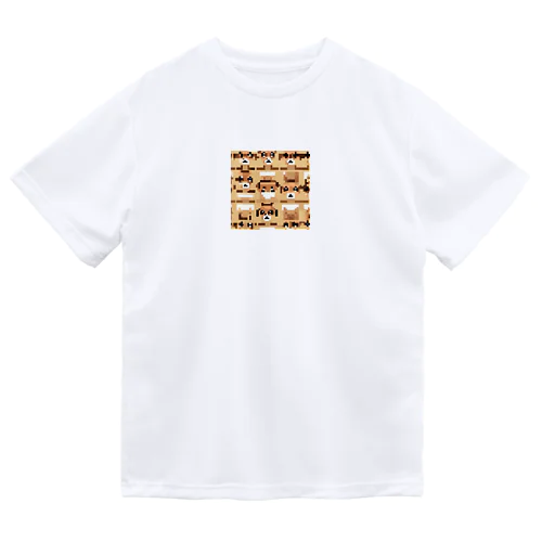 ドット絵チワワ ドライTシャツ