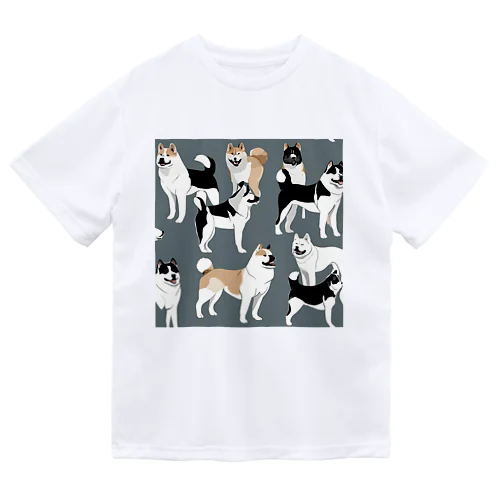 秋田犬２ Dry T-Shirt