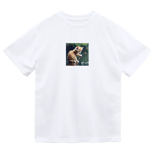 釣れないにゃ Dry T-Shirt