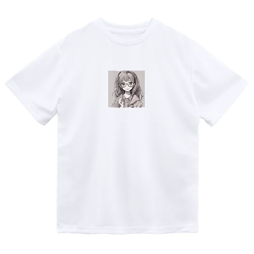 可愛い女の子 Dry T-Shirt