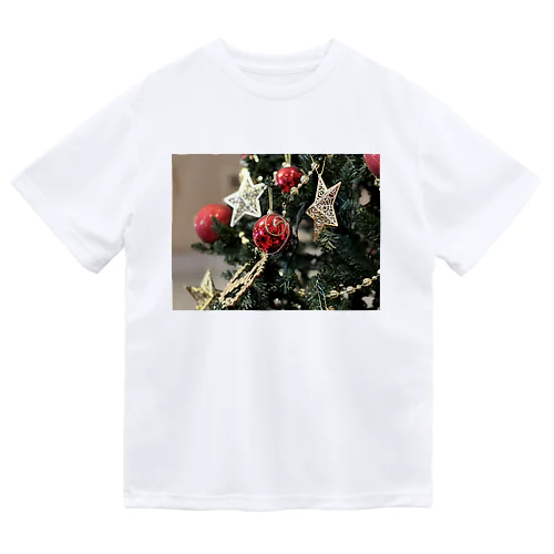クリスマスツリーの飾り Dry T-Shirt