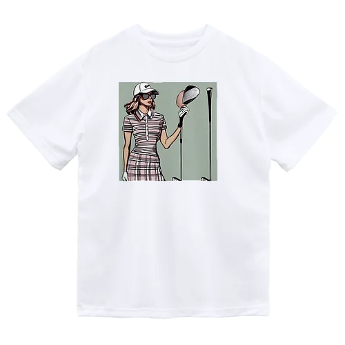 おしゃれゴルフ Dry T-Shirt