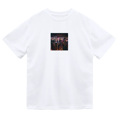 香港の夜景グッズ Dry T-Shirt