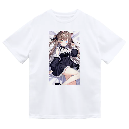 猫耳ゴスロリ美少女 ドライTシャツ