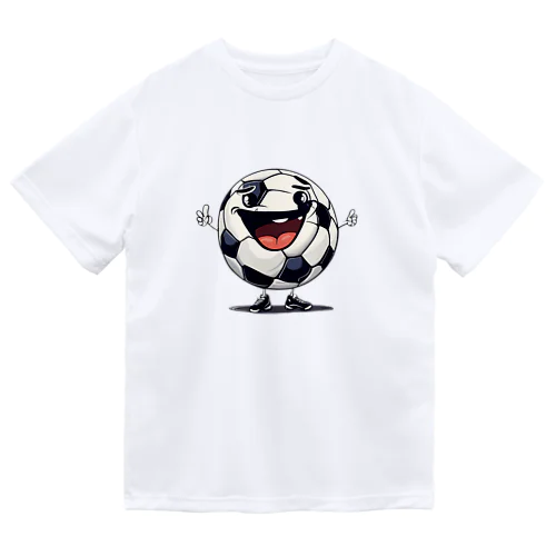 サッカーボールさん ドライTシャツ