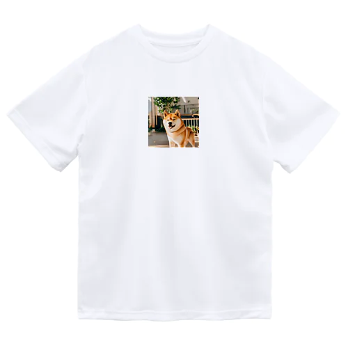 柴犬コロちゃん ドライTシャツ