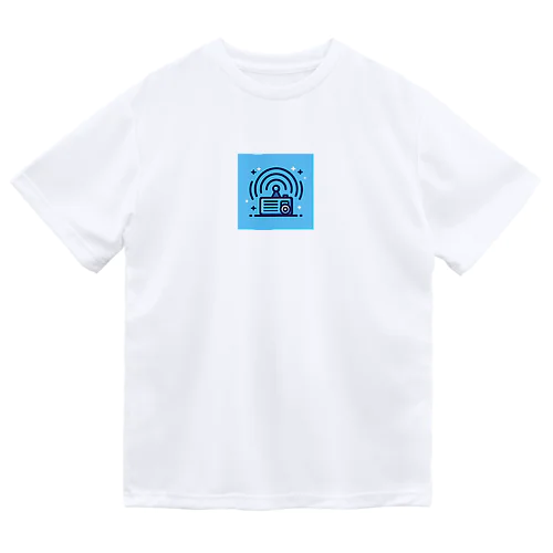 「電波に浸る私たちの心」 Dry T-Shirt