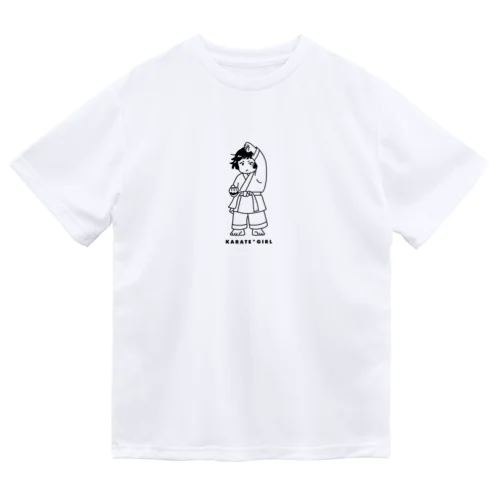 KARATE GIRL_透明 Dry T-Shirt