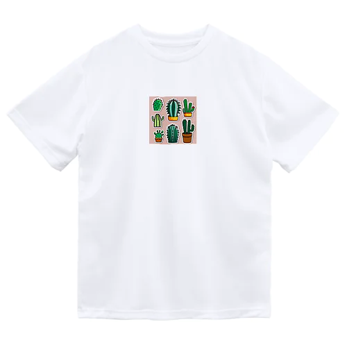 サボテンくん Dry T-Shirt