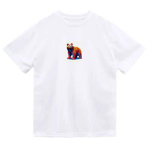 レゴ風の熊くん Dry T-Shirt