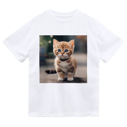 可愛い猫ちゃん ドライTシャツ