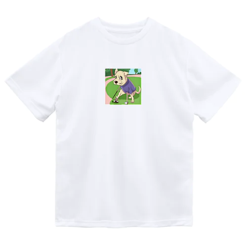 プロゴルファー犬 Dry T-Shirt