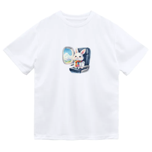Sitting rabbit（座るウサギ） Dry T-Shirt