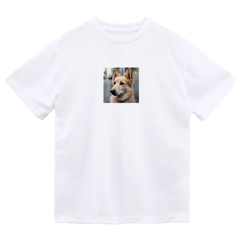 かわいい犬のイラストグッズ Dry T-Shirt