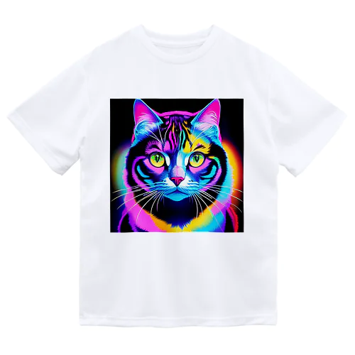 カラフルサイバーキャット vol2 Dry T-Shirt