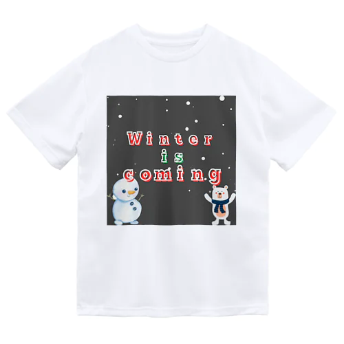 冬限定！かわいい冬がきたぞグッズ登場‼️ ドライTシャツ