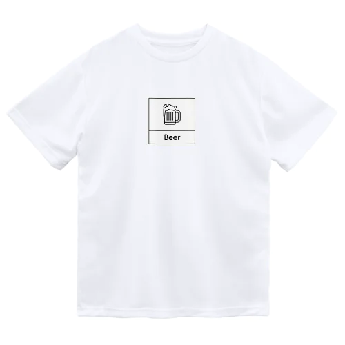 四角におさまるBeer Dry T-Shirt