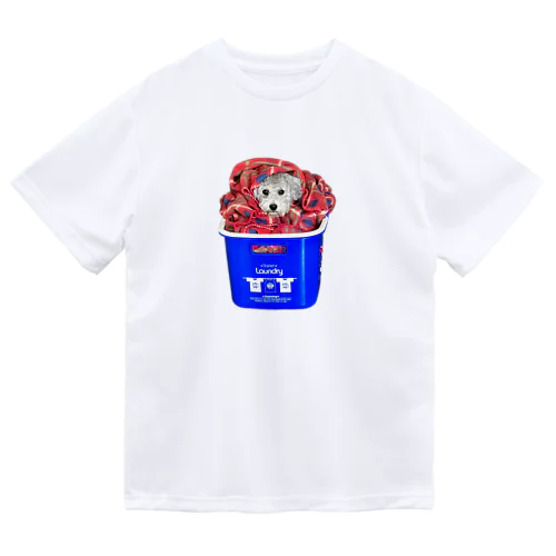 『ハッピー・トイプードル・サプライズ』フォトアート Dry T-Shirt