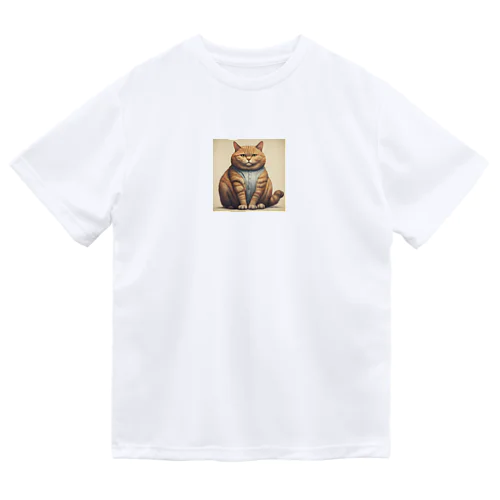 ぽっちゃり猫 Dry T-Shirt