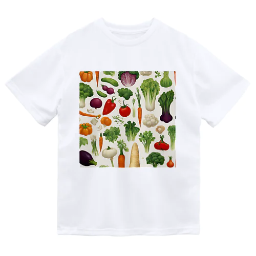 野菜たち ドライTシャツ