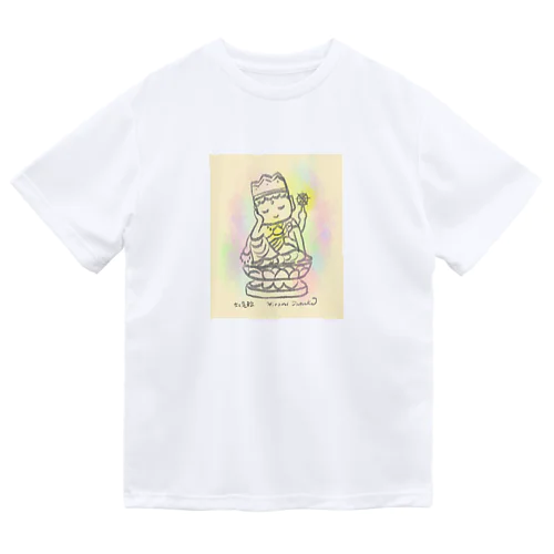 　如意輪観音 ドライTシャツ