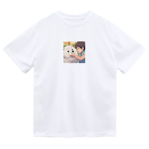 もふもふワンちゃん Dry T-Shirt