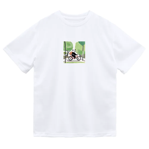 自転車パンダ Dry T-Shirt