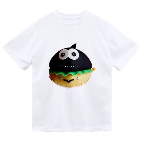 うなぎバーガーのフェルトぬいぐるみ ドライTシャツ