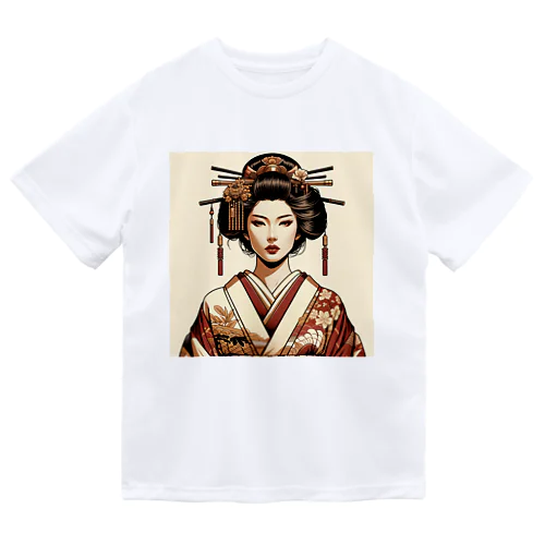 和の粋を纏う、優美な姿Elegance in tradition, a vision of grace. Dry T-Shirt