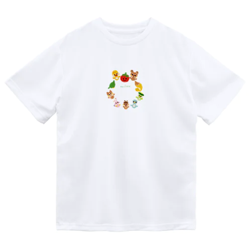 cutefriends_仲間 Dry T-Shirt