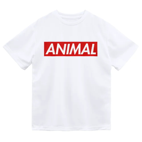 ANIMALテキストシャツ ドライTシャツ