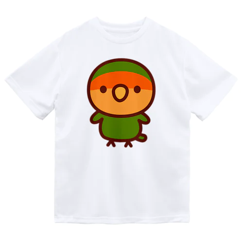 コザクラインコ（オレンジフェイス） ドライTシャツ