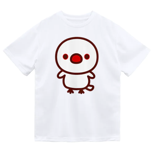 白文鳥 ドライTシャツ