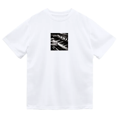 ビンテージ風ピアノの魔術師 Dry T-Shirt