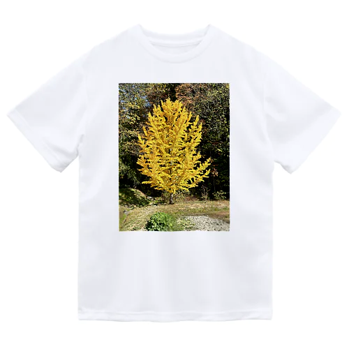 安曇野のイチョウの写真グッズ Dry T-Shirt