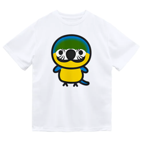 ルリコンゴウインコ Dry T-Shirt