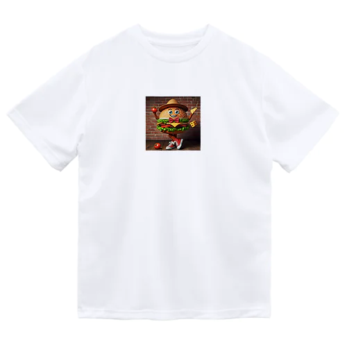 おしゃれハンバーガーのボブ ドライTシャツ