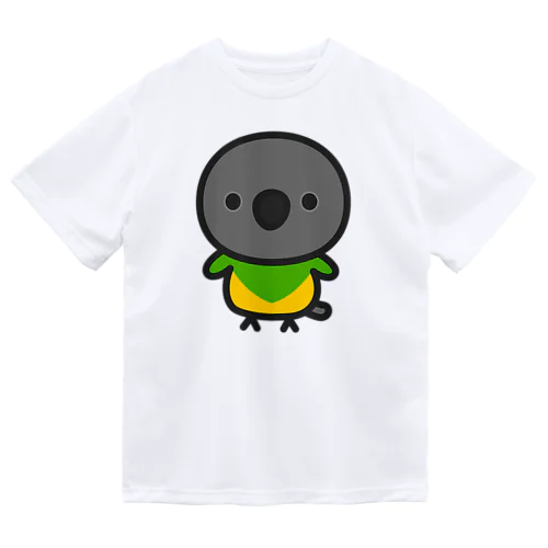 ネズミガシラハネナガインコ ドライTシャツ