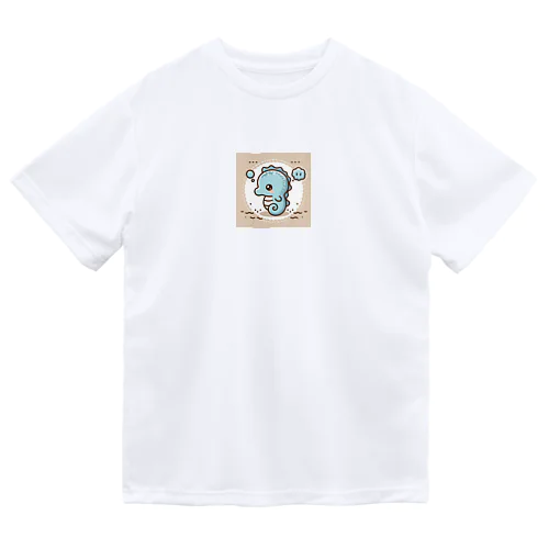 かわいいタツノオトシゴ４ Dry T-Shirt