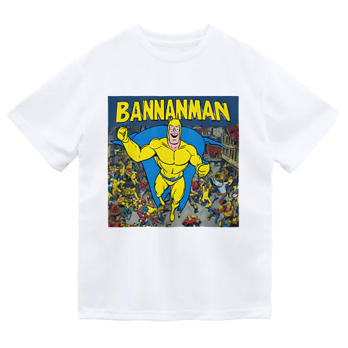 黄色のスーパーマン Dry T-Shirt
