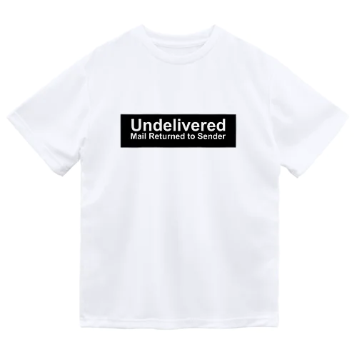 Undelivered  Mail Returned  to Sender-BK ドライTシャツ