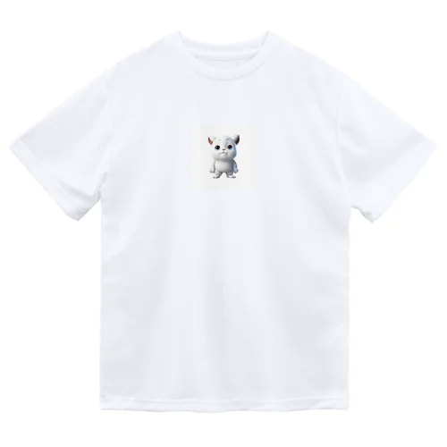 ブサカワ二頭身アニマル(背景無) Dry T-Shirt