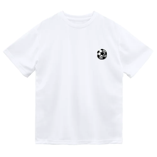 幾何学サッカーボール ドライTシャツ