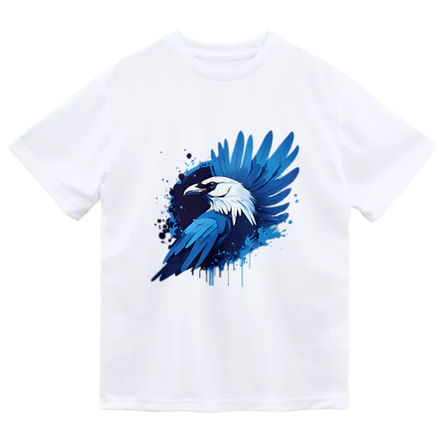 青い鳥 ドライTシャツ