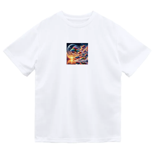 魚群の舞台 ドライTシャツ